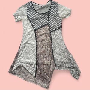 Vintage Y2K Patchwork Top